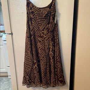 lauren ralph lauren cape grace brown multi size 4